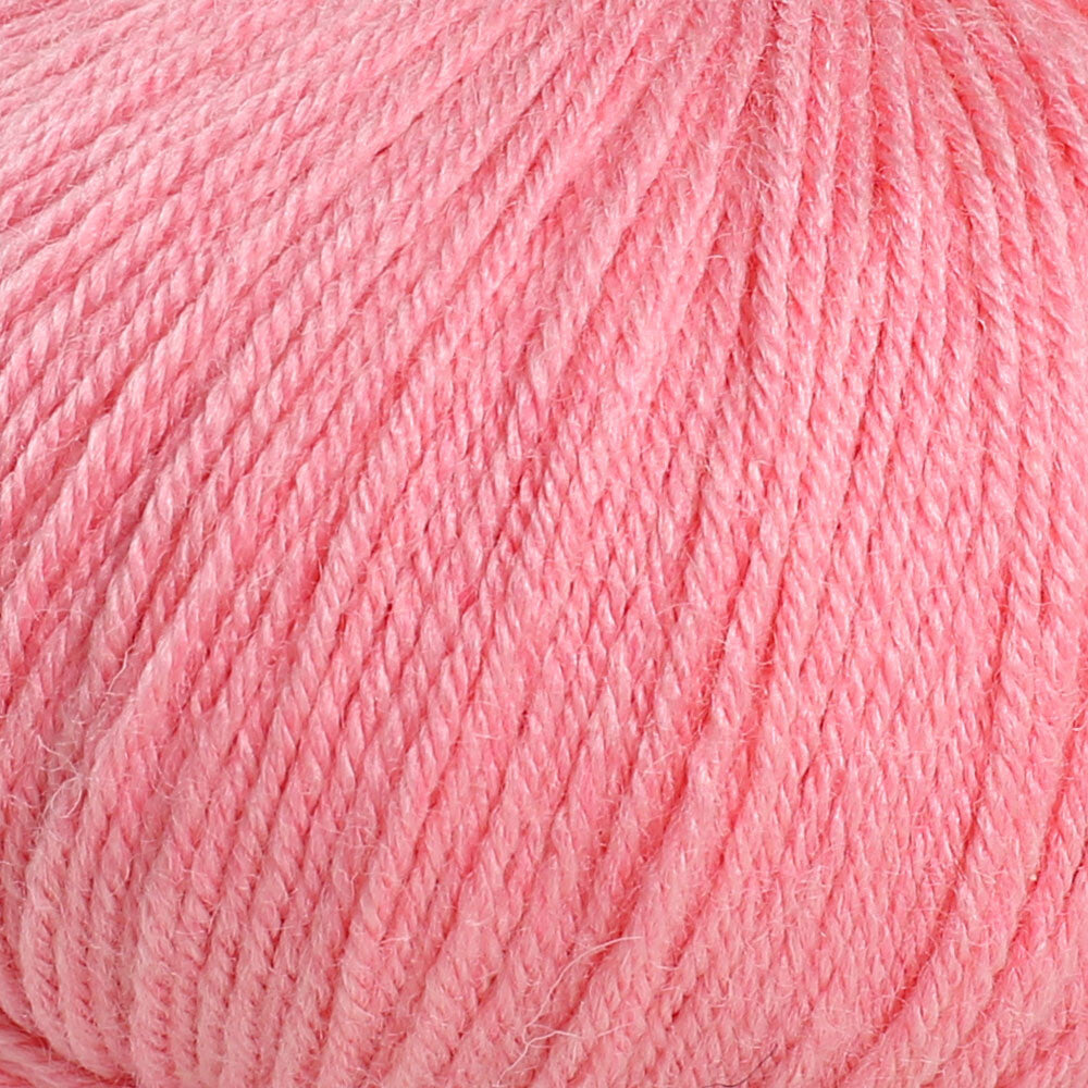 Gazzal Baby Wool Knitting Yarn, Pink - 828