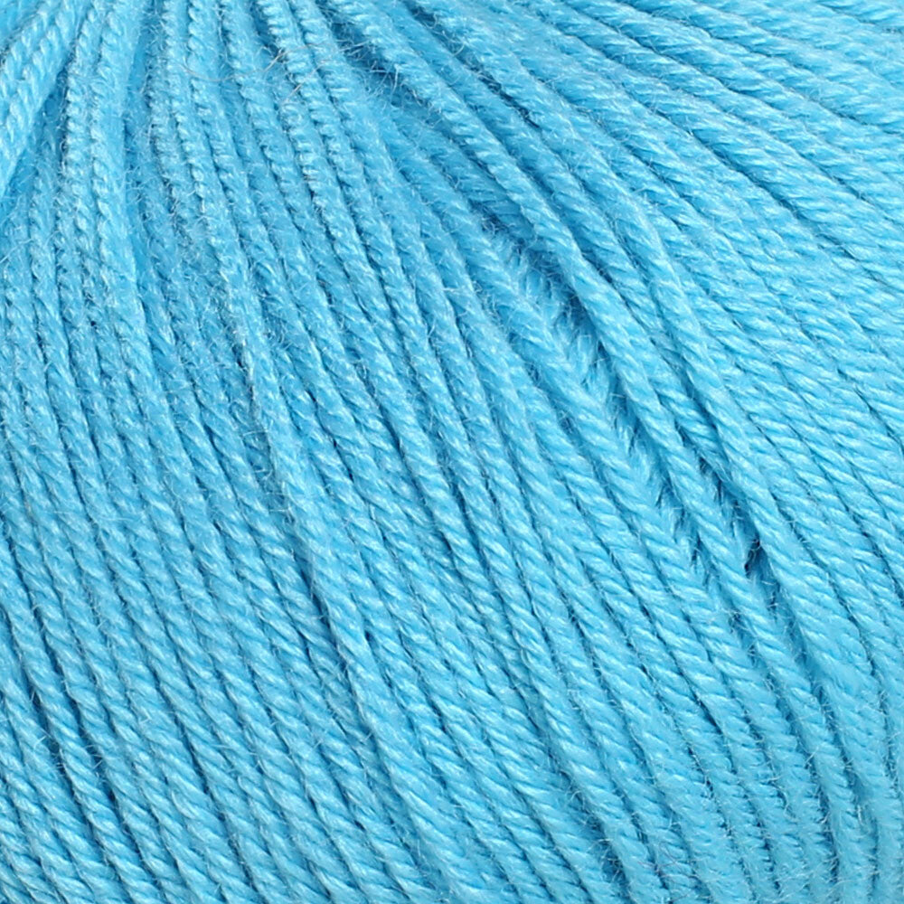 Gazzal Baby Wool Knitting Yarn, Blue - 820