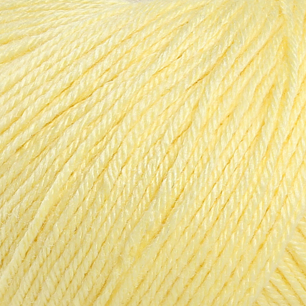 Gazzal Baby Wool Baby Yarn, Yellow - 833