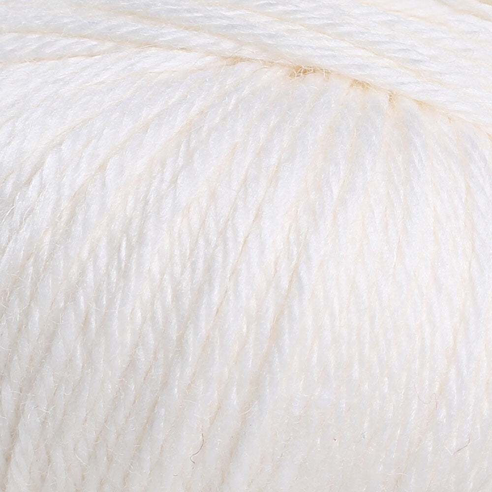 Gazzal Baby Wool XL Baby Yarn, White - 801XL