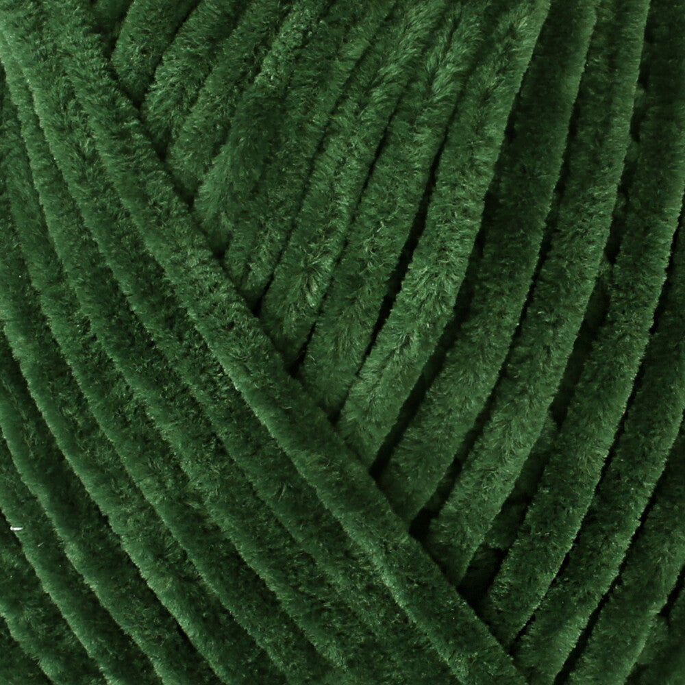 La Mia Mellow Chenille Yarn, Green - 938
