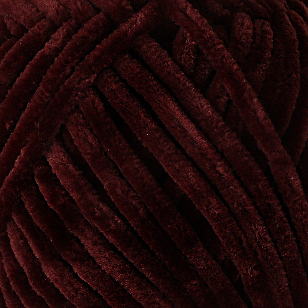 La Mia Mellow Chenille Yarn, Brown - 920