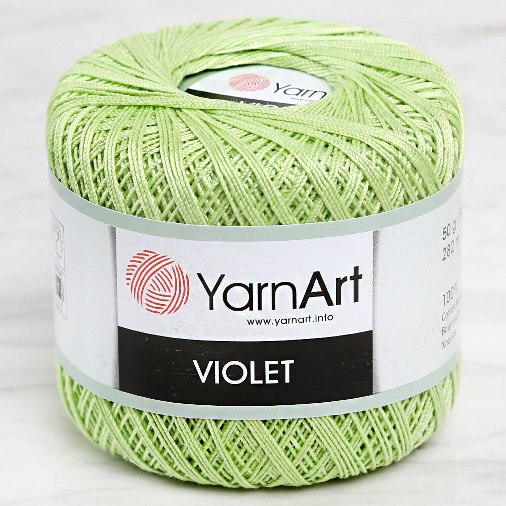 YarnArt Violet Yarn, Green - 5352