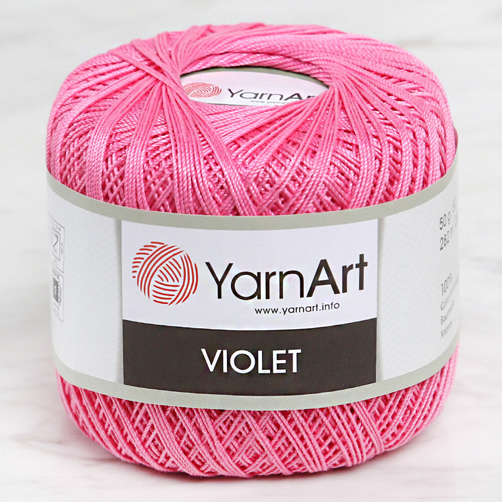 YarnArt Violet Yarn, Pink - 5001