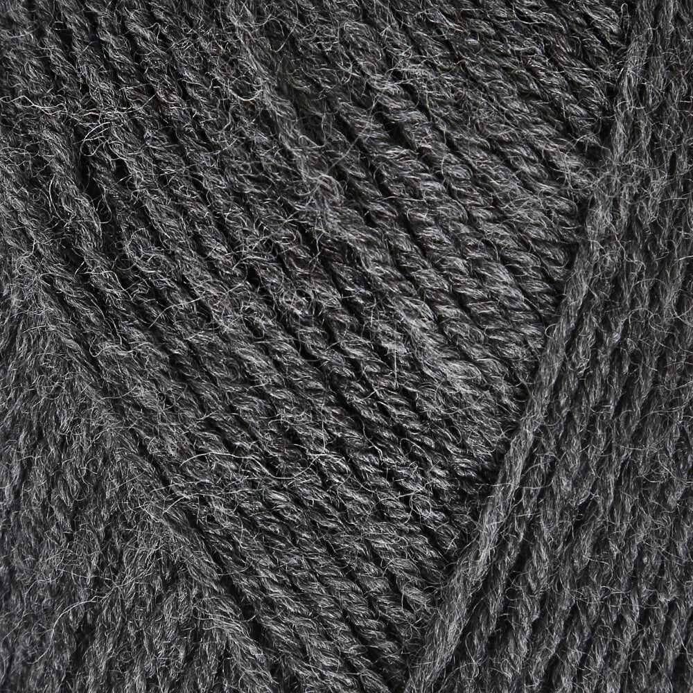 Madame Tricote Paris Merino Gold Knitting Yarn, Dark Grey - 009