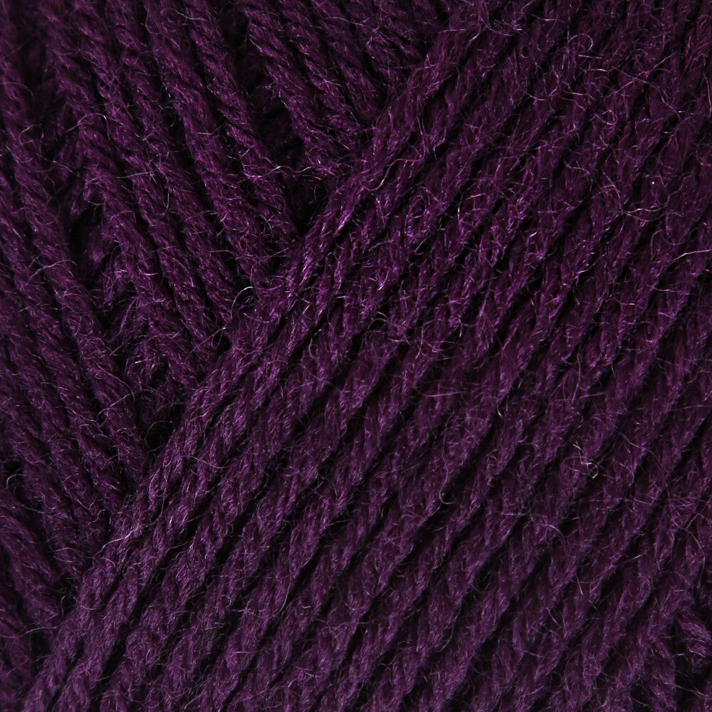 Madame Tricote Paris Merino Gold Knitting Yarn, Aubergine - 060