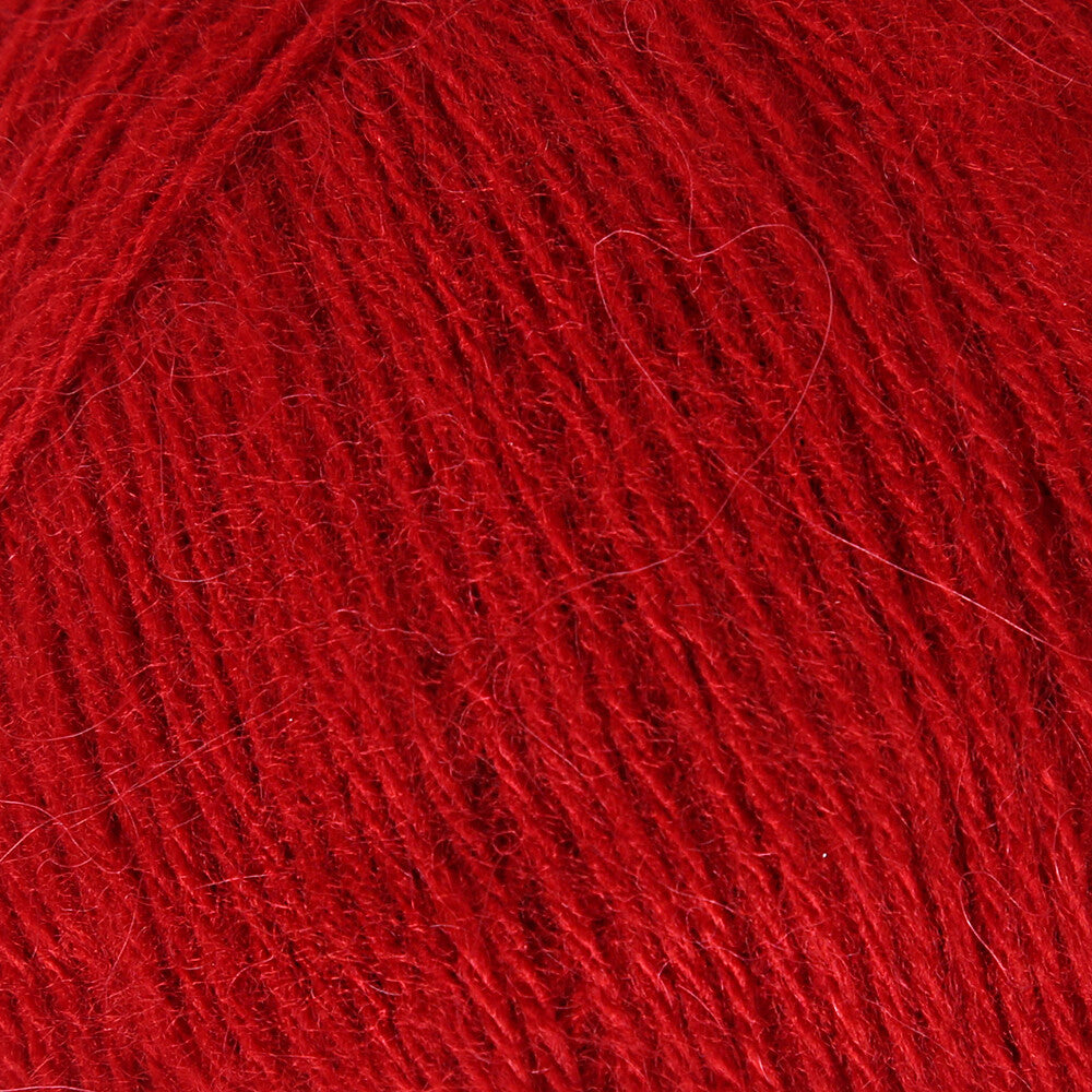Madame Tricote Paris Angora Knitting Yarn, Red - 033