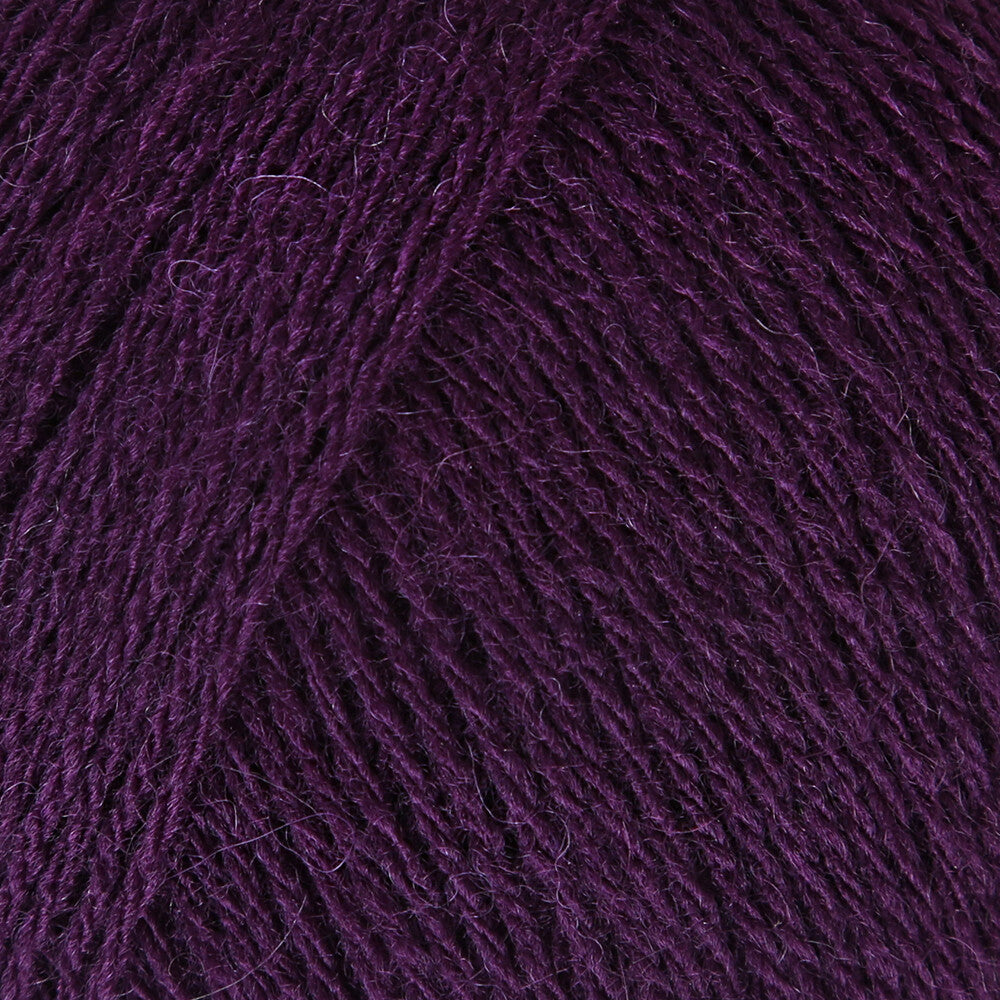 Madame Tricote Paris Angora Knitting Yarn, Aubergine - 060
