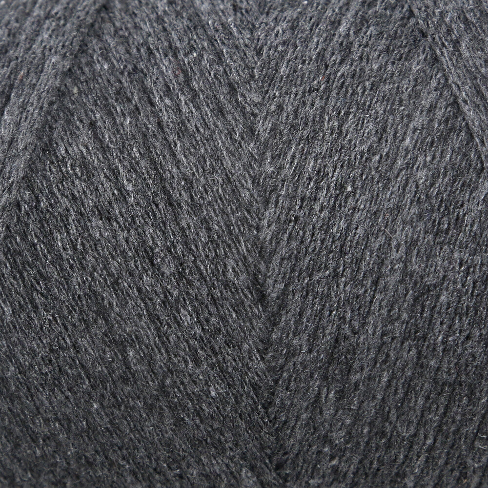 Loren Cotton Macrame Yarn, Grey - L081