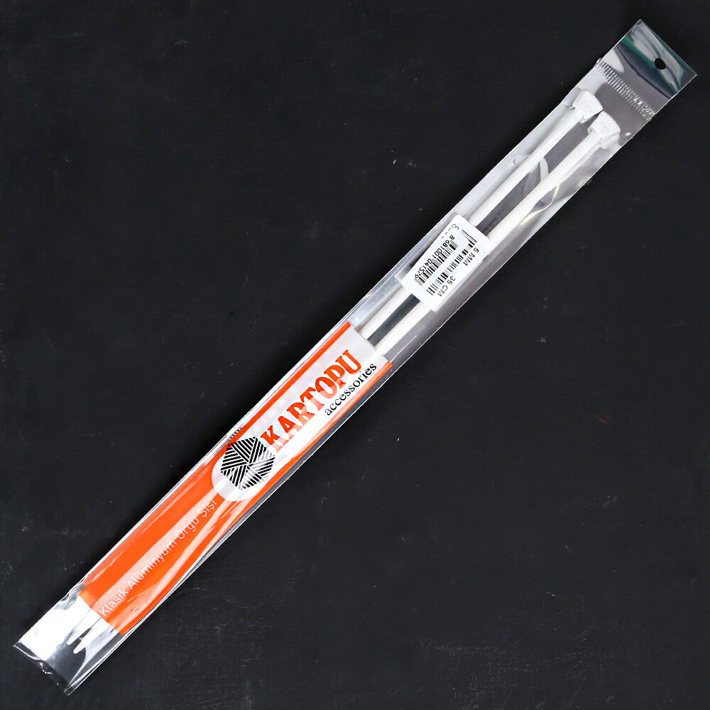 Kartopu Classic Knitting Needle, Aluminium, 5 mm 35cm
