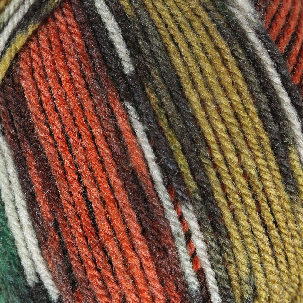 YarnArt Crazy Color Knitting Yarn, Variegated - 163