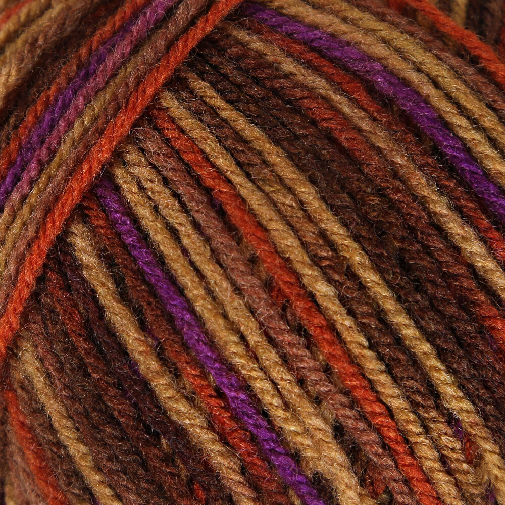 YarnArt Crazy Color Knitting Yarn, Variegated - 155
