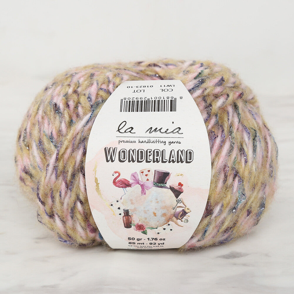 La Mia Wonderland Knitting Yarn, Variegated - LW11