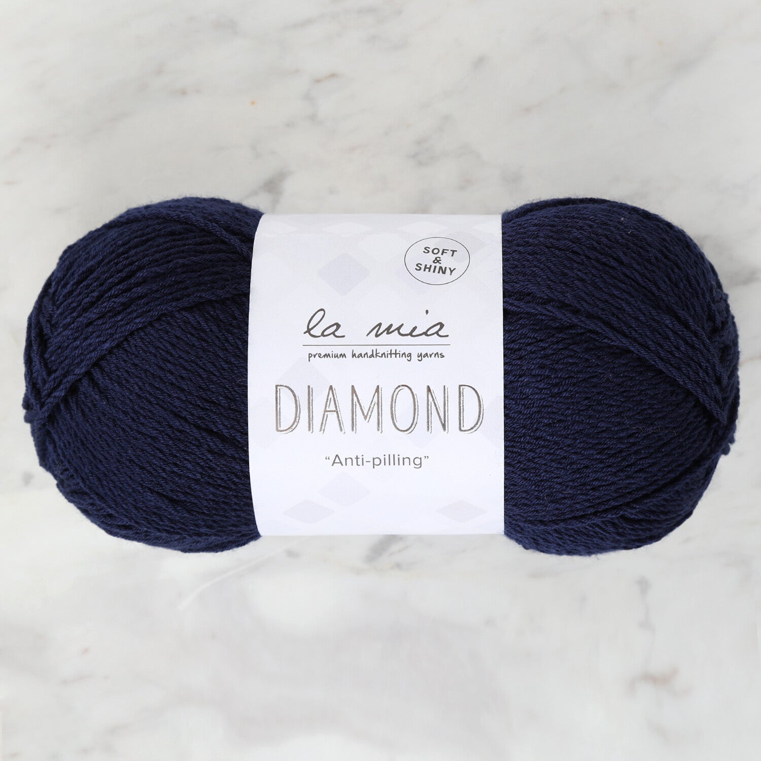 La Mia Diamond Yarn, Navy Blue - L007