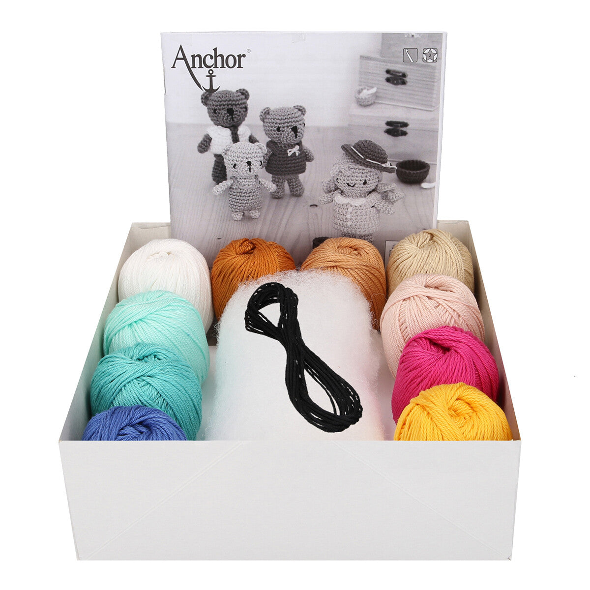 Anchor Goldilocks And The Three Bears Amigurumi Set - A28C003-09061