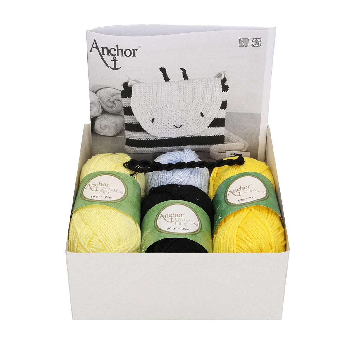 Anchor Baby Pure Cotton Bee Bag Set - A28C006-09061