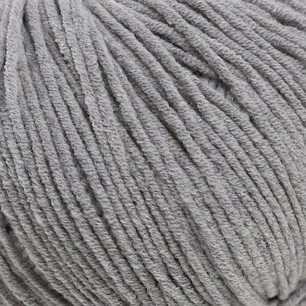 YarnArt Jeans Knitting Yarn, Grey - 46