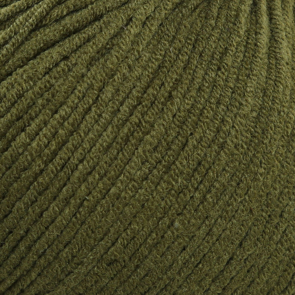 YarnArt Jeans Knitting Yarn, Dark Green - 82