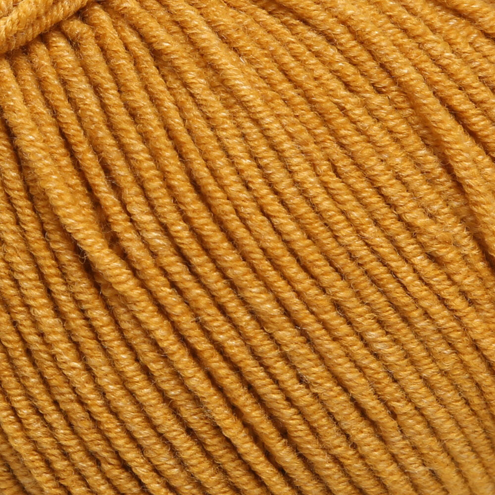 YarnArt Jeans Knitting Yarn, Mustard Yellow - 84