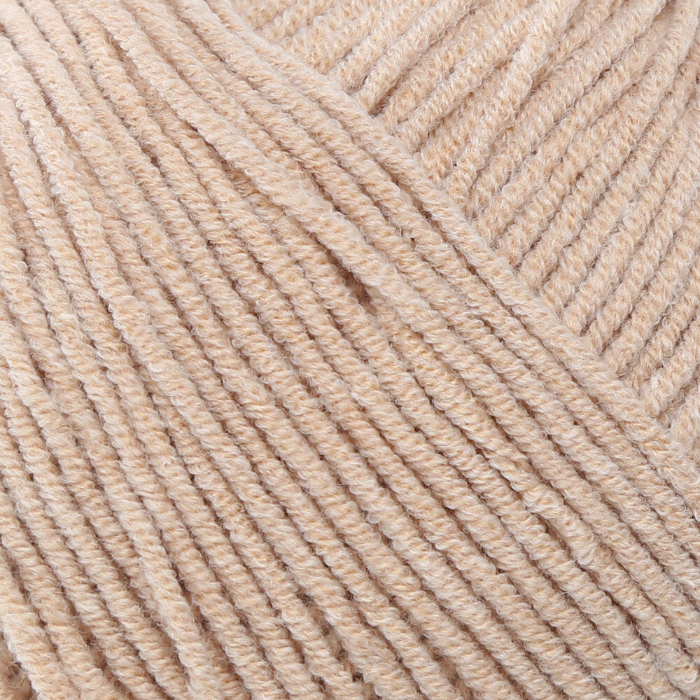 YarnArt Jeans Knitting Yarn, Beige - 87