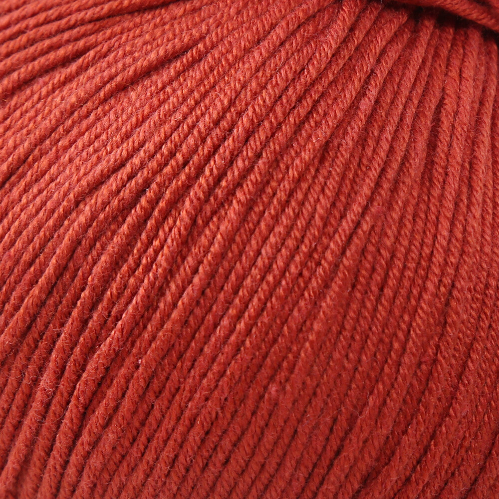 Gazzal Baby Cotton Knitting Yarn, Cinnamon - 3453
