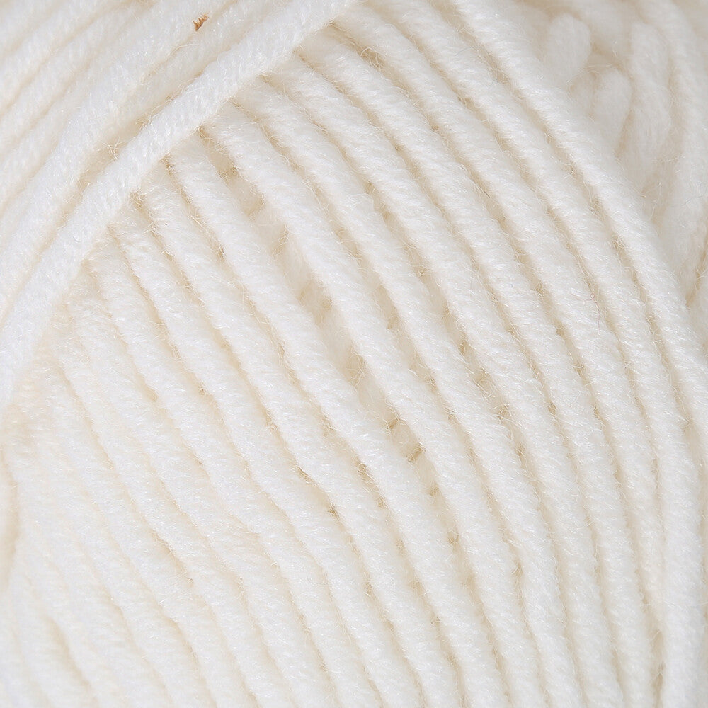 YarnArt Merino Bulky Yarn, White - 501