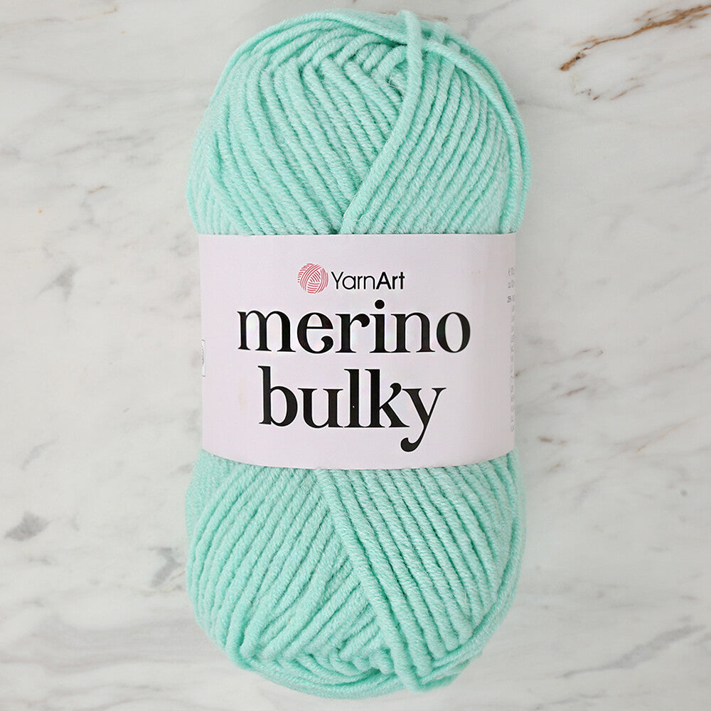 YarnArt Merino Bulky Yarn, Light Green - 841