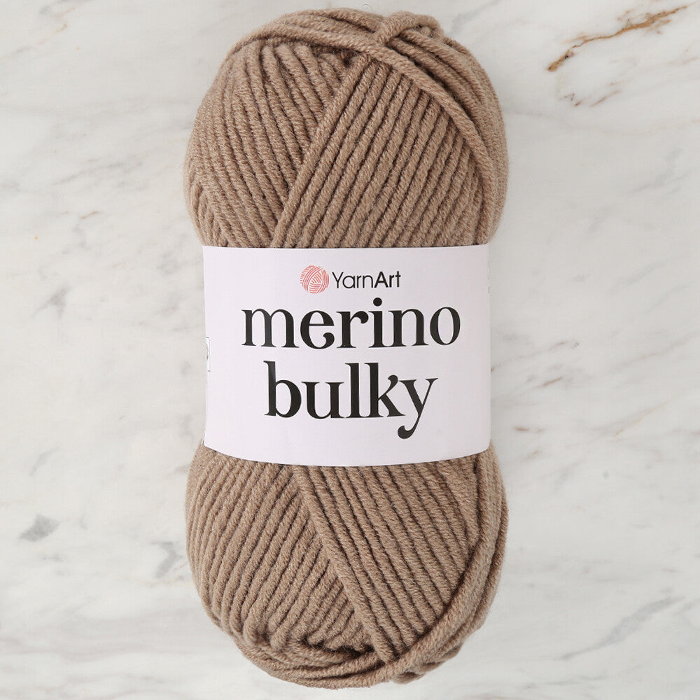 YarnArt Merino Bulky Yarn, Beige - 218