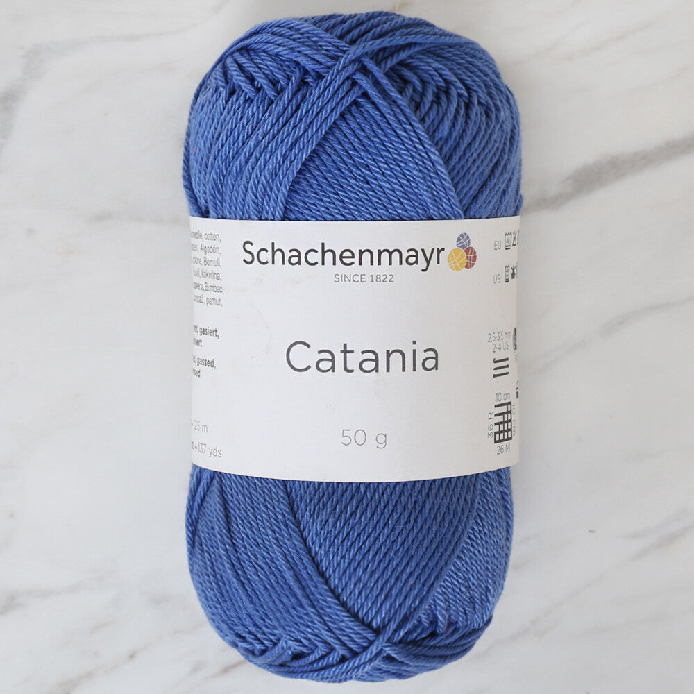 Schachenmayr Catania 50gr Yarn, Blue - 00261