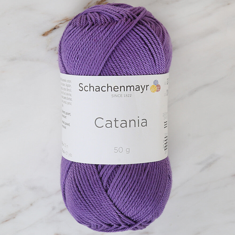 Schachenmayr Catania 50gr Yarn, Purple - 00113
