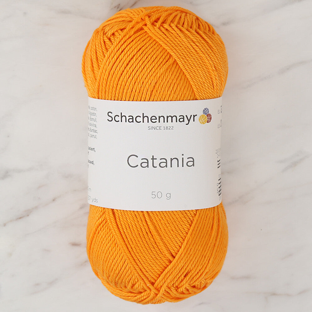 Schachenmayr Catania 50gr Yarn, Mustard 00411