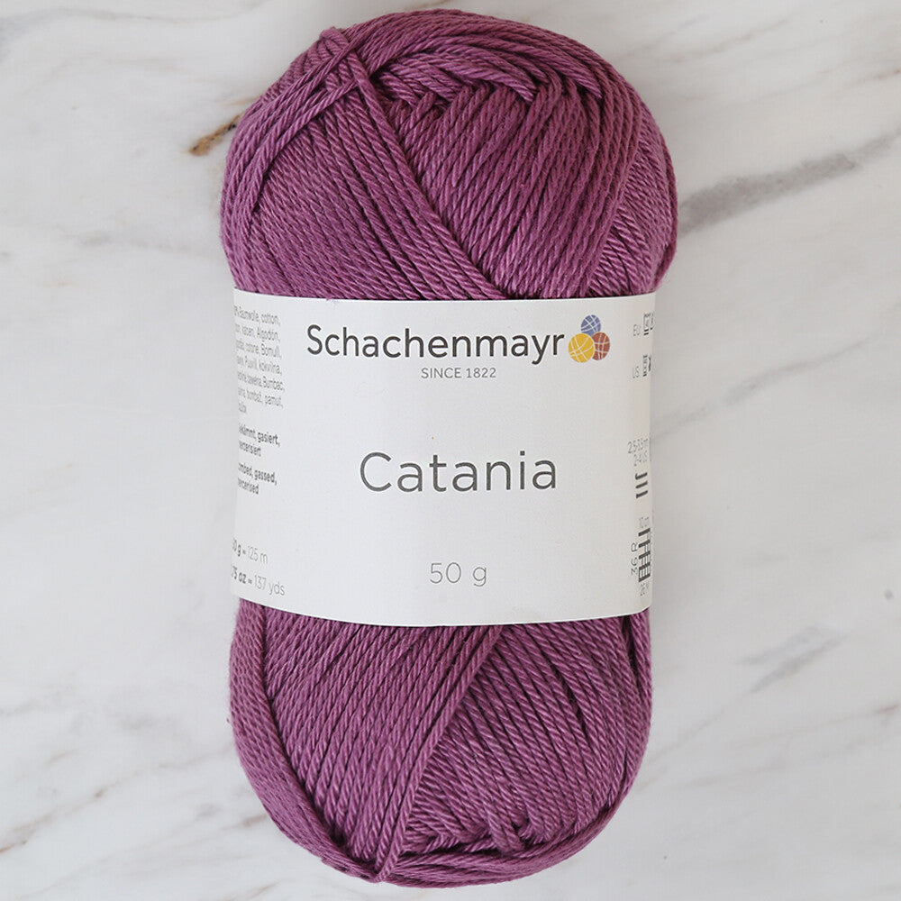 Schachenmayr Catania 50gr Yarn, Purple - 00240