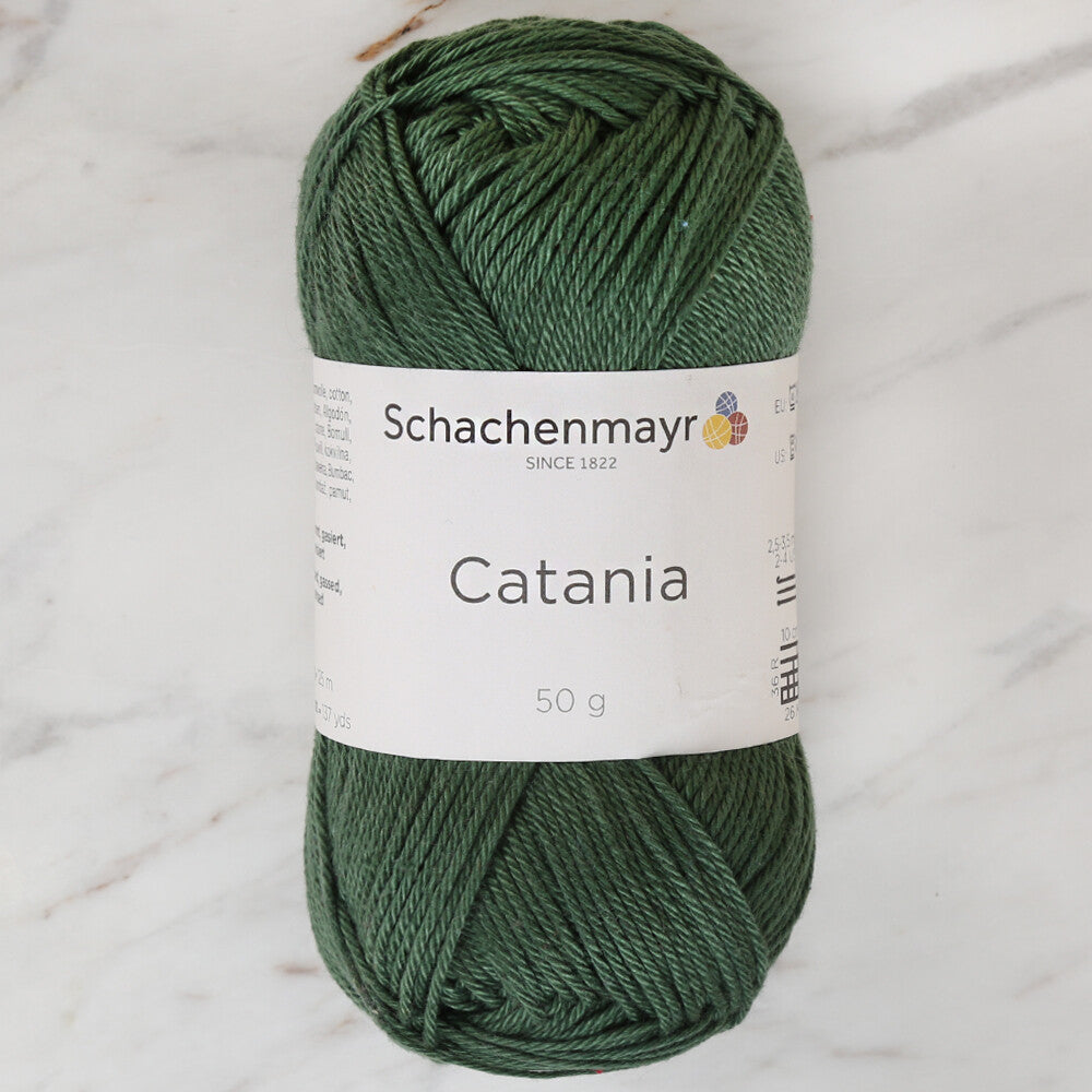 Schachenmayr Catania 50gr Yarn, Green 00419 - Main Image