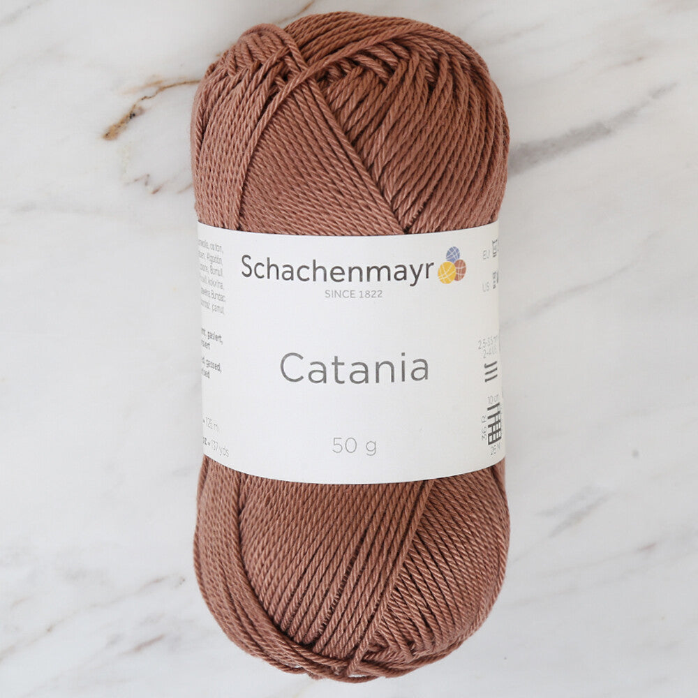 Schachenmayr Catania 50gr Yarn, Brown - 00438