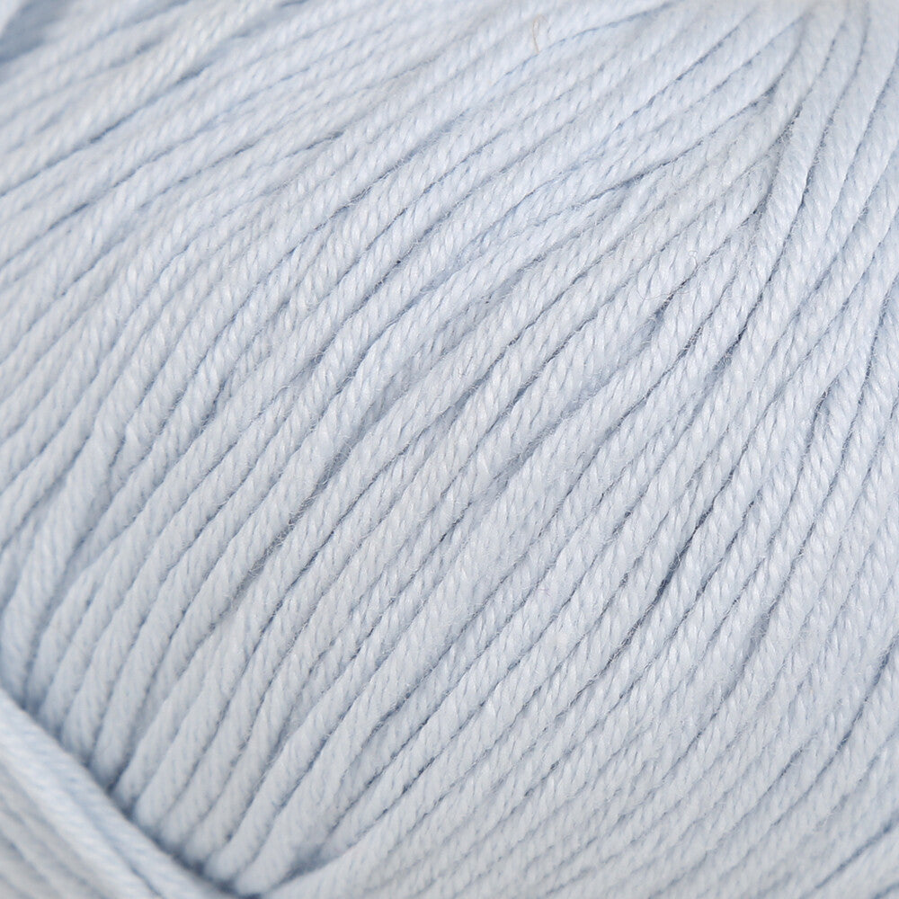 Gazzal Organic Baby Cotton Yarn, Baby Blue - 417