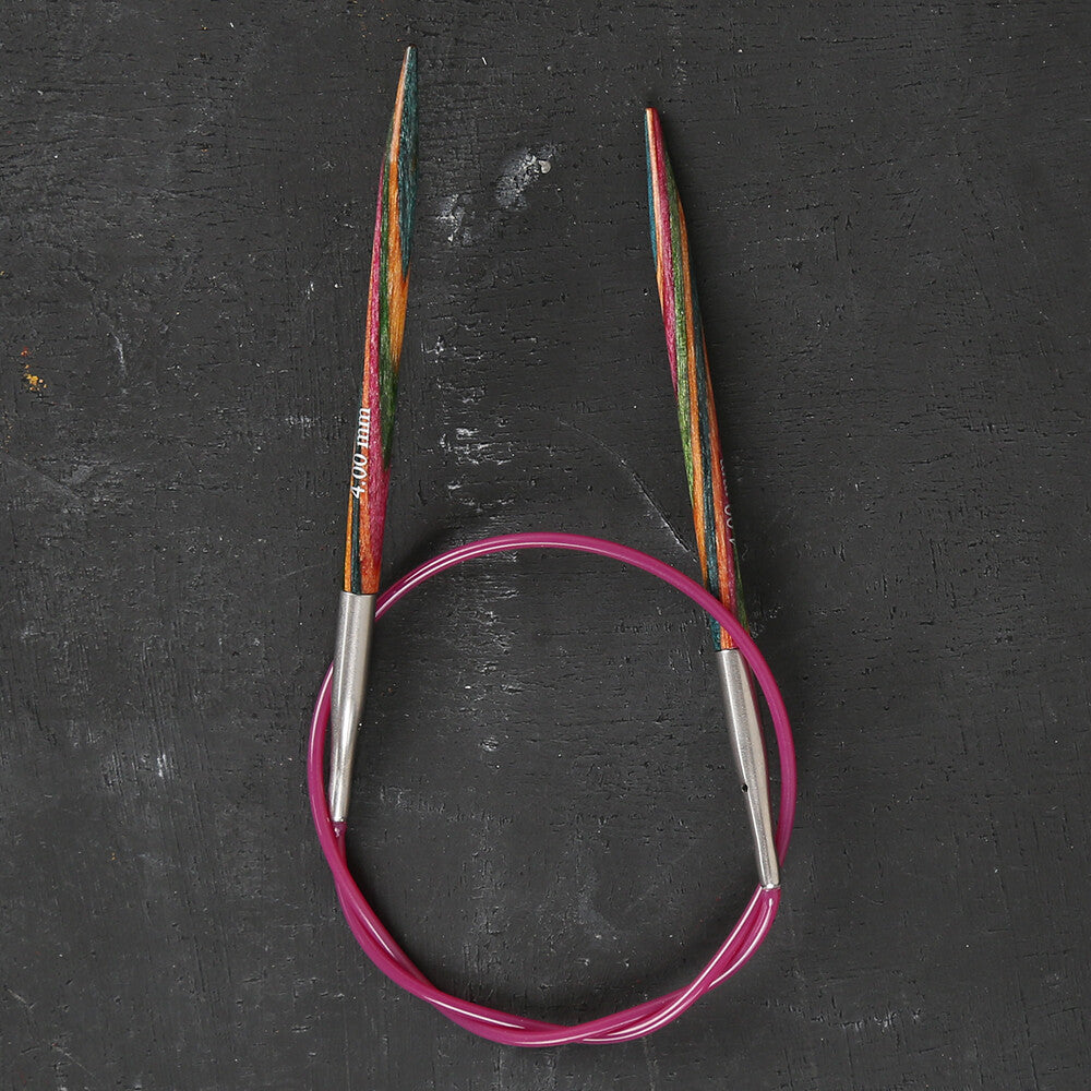 KnitPro Symfonie 4 mm 40 cm Wooden Circular Needles - 20309