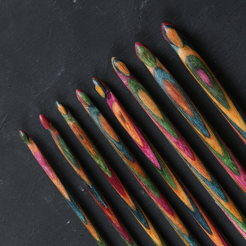 KnitPro Symfonie Interchangeable Tunisian Crochet Hook Set - 20735