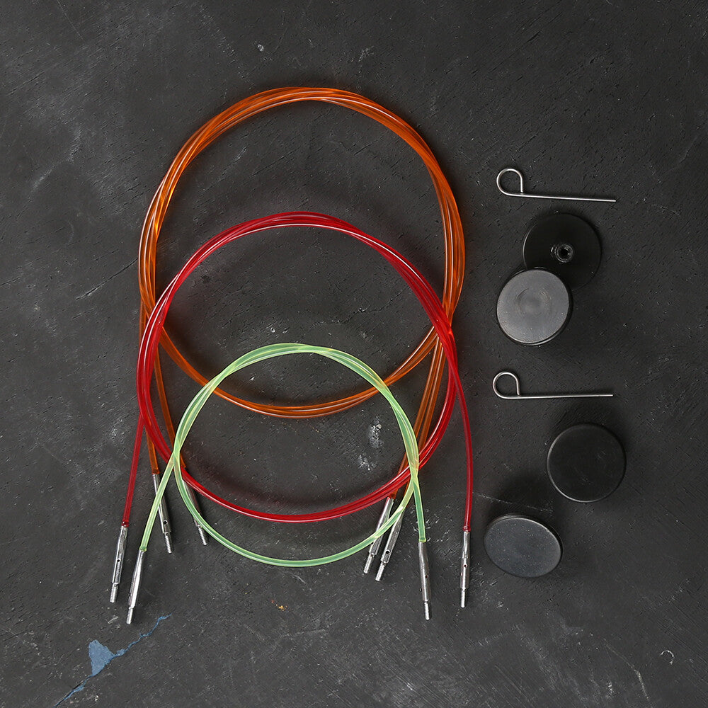 KnitPro Symfonie Interchangeable Tunisian Crochet Hook Set - 20735