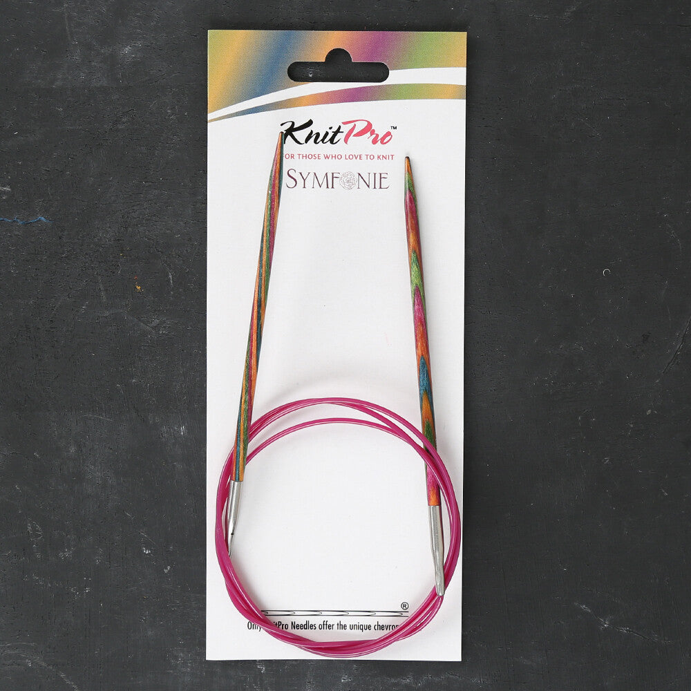 KnitPro Symfonie 4mm 100cm Fixed Circular Needle - 21352