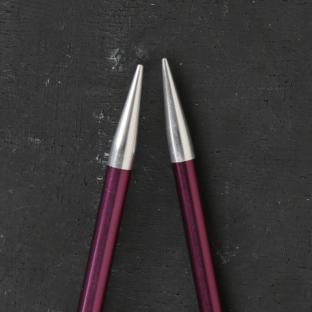 KnitPro Zing 6 Mm 60 Cm Metal Circular Needles, - 47103