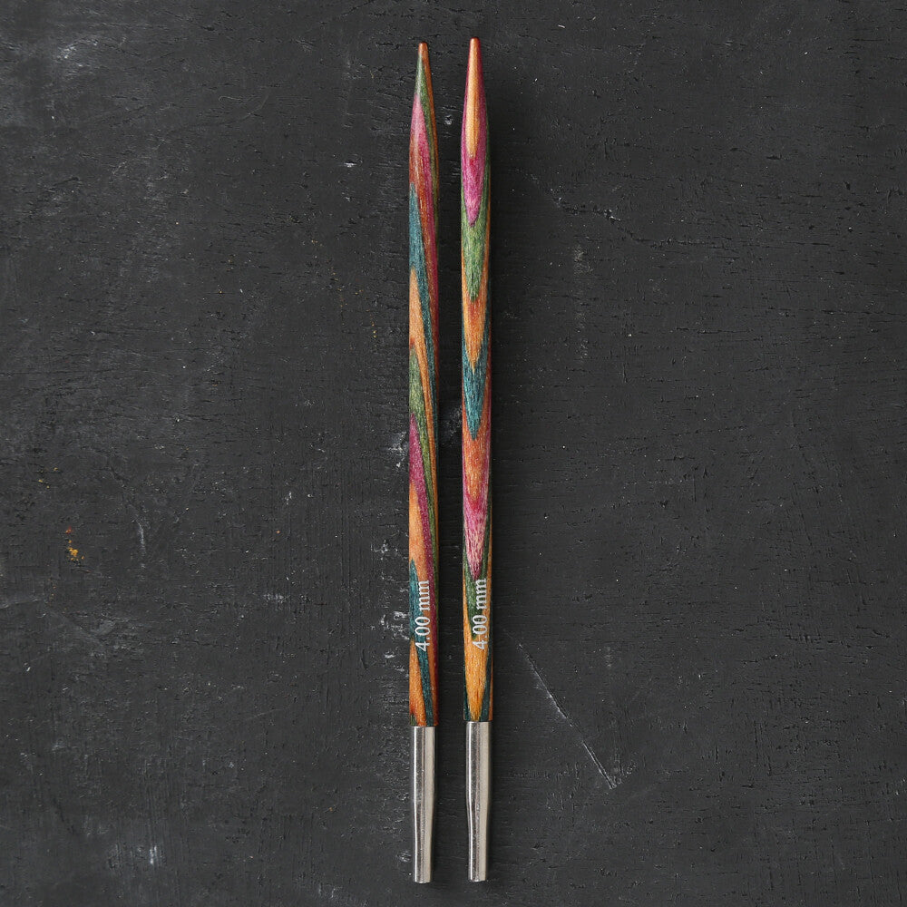 KnitPro Symfonie 4mm Wooden Interchangable Circular Needles - 20403