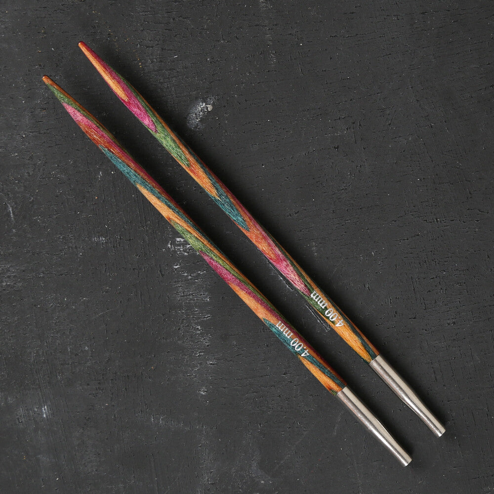 KnitPro Symfonie 4mm Wooden Interchangable Circular Needles - 20403