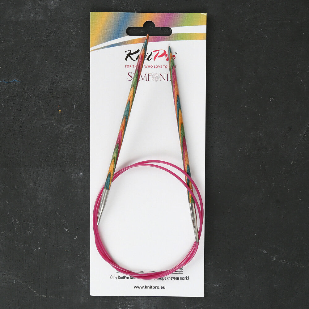 KnitPro Symfonie 5 mm 80 cm Wooden Circular Needles - 21339