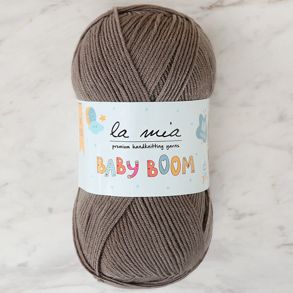 La Mia Baby Boom Yarn, Grey - 1921