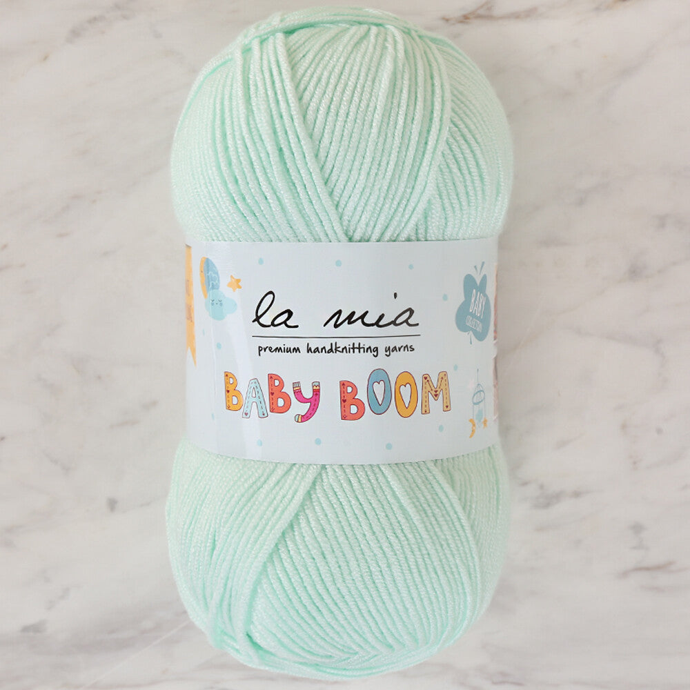 La Mia Baby Boom Yarn, Baby Green - 1443