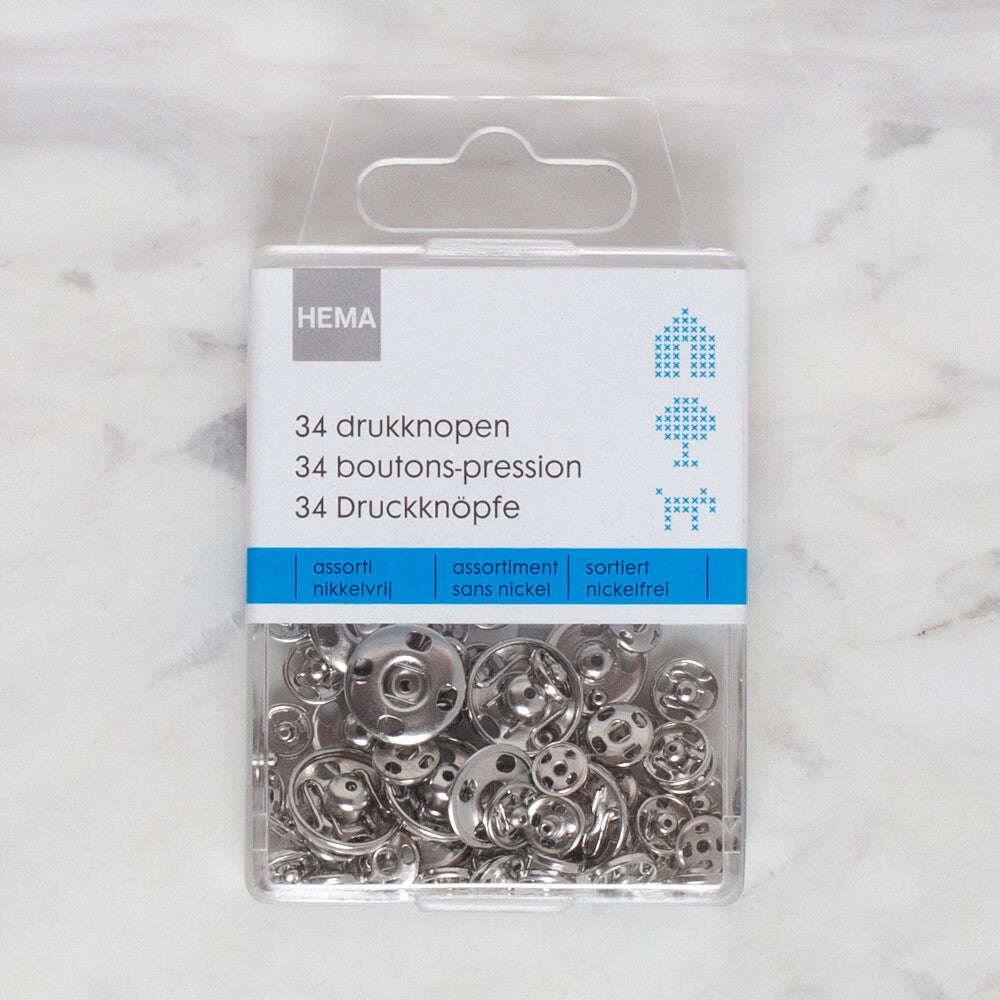 Loren 34 pcs Silver Metal Magnetic Clip