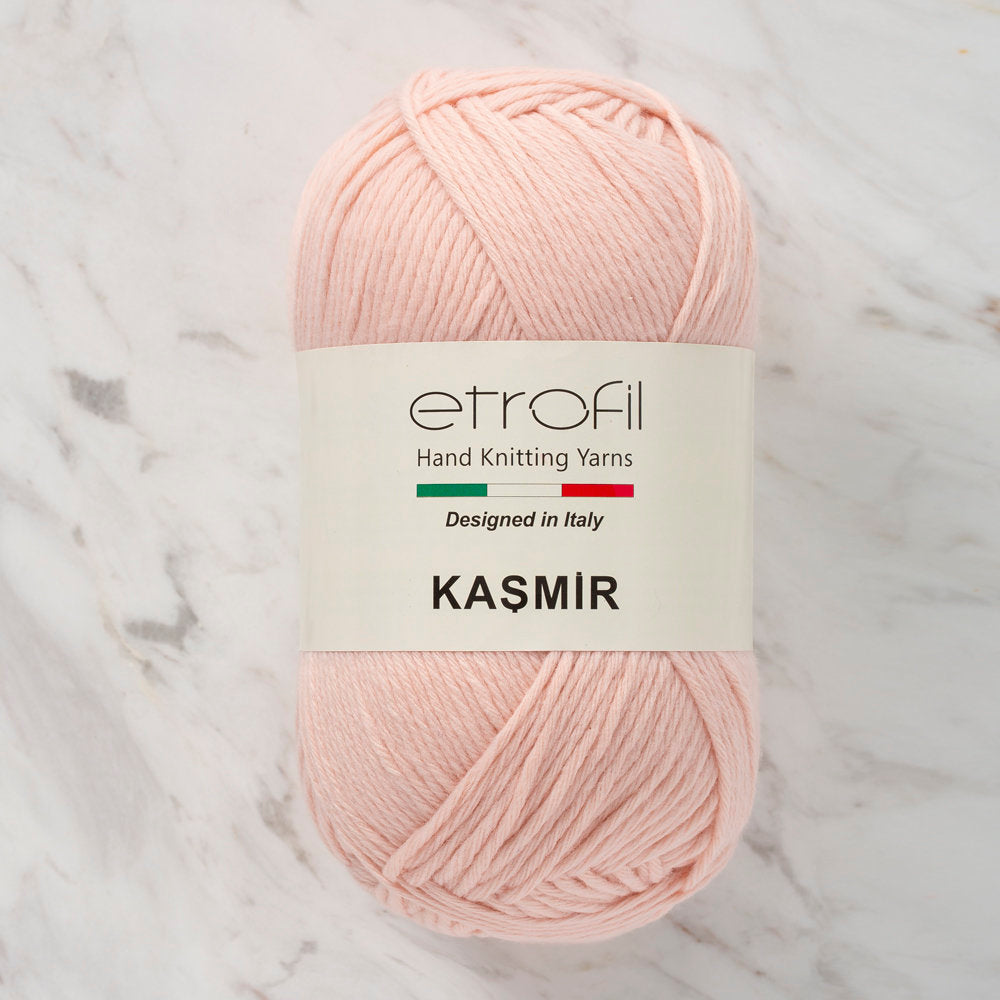 Etrofil Kasmir/Vegan Cashmere Yarn, Sugar Pink - MA059