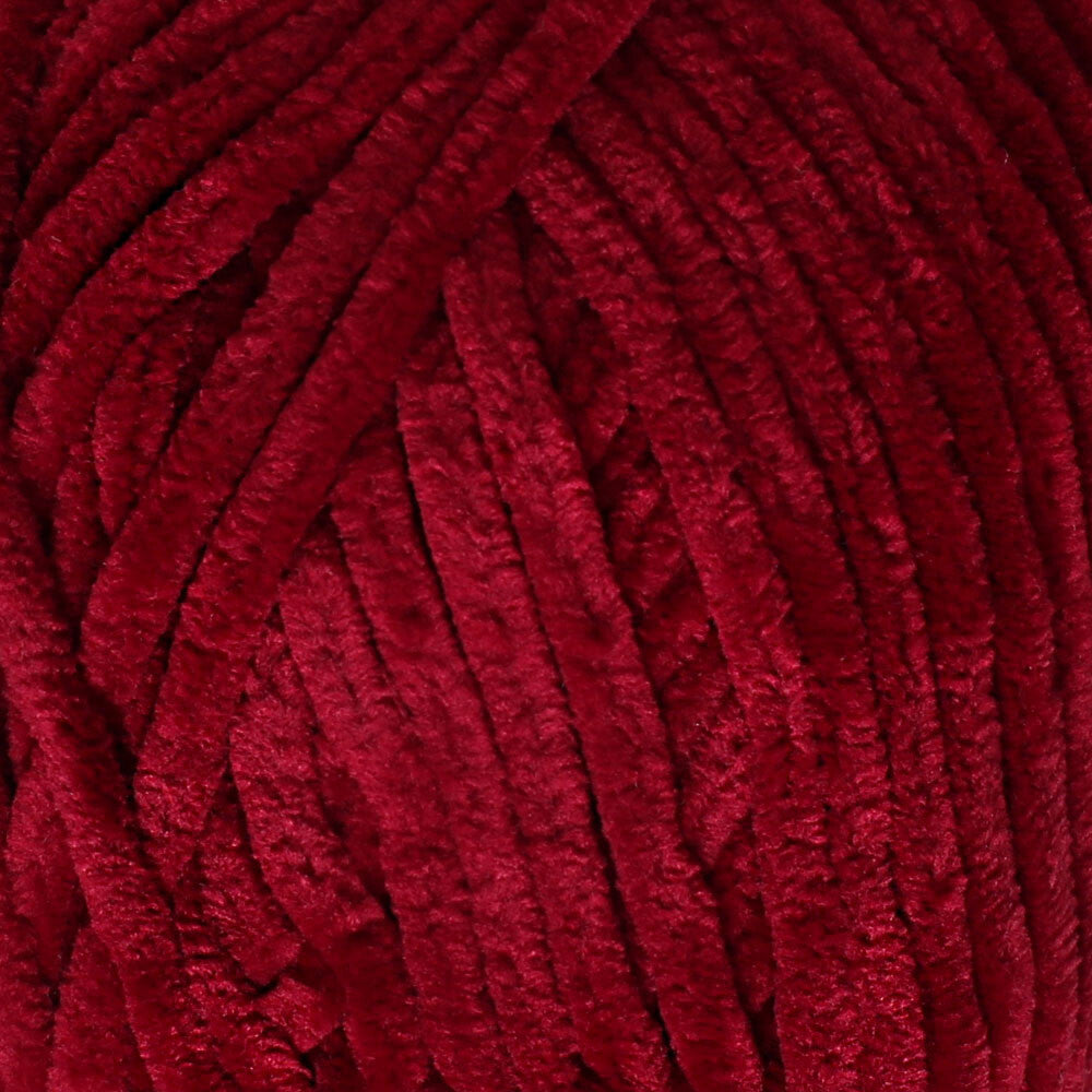 Etrofil Yonca Chenille Yarn, Plum - 70344