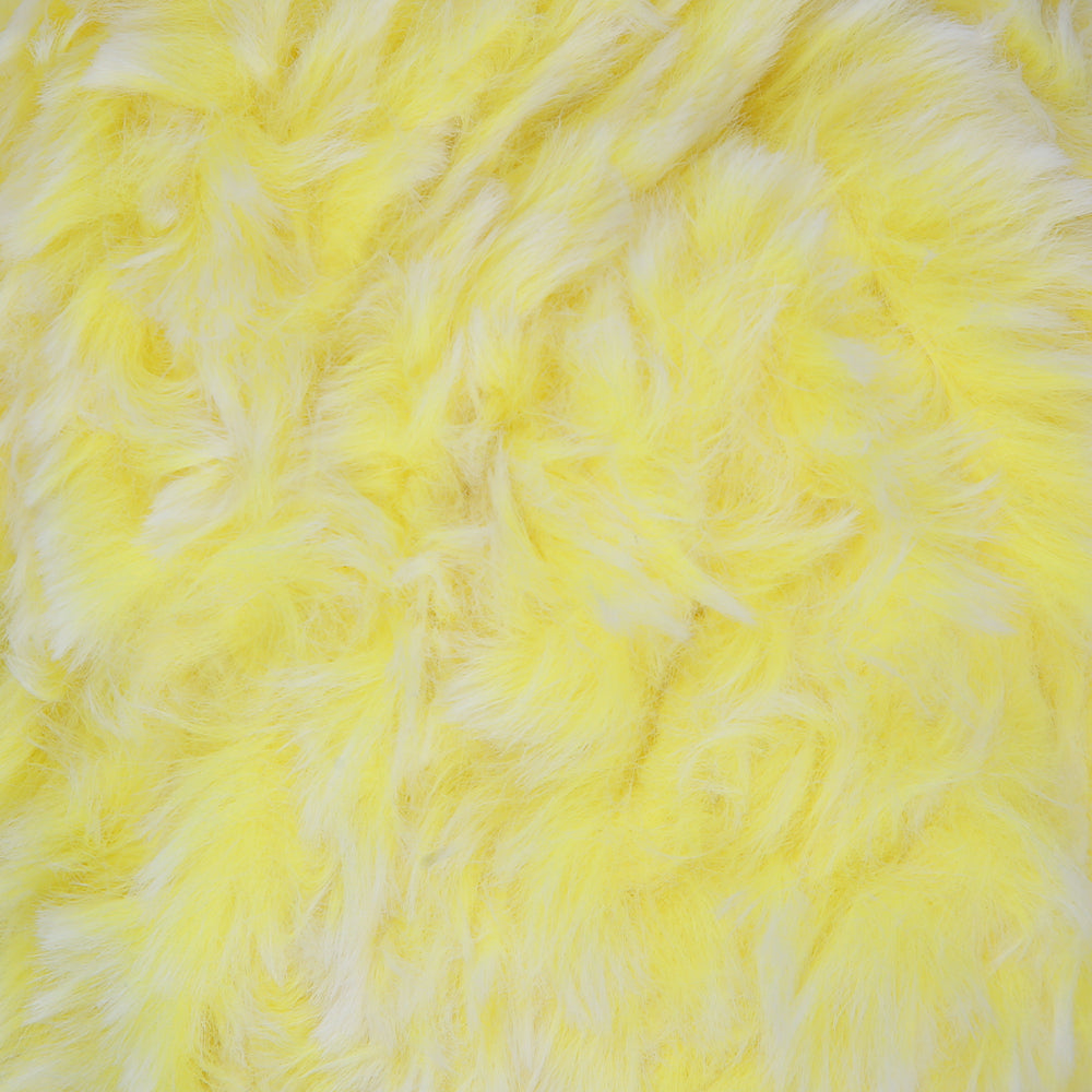 Etrofil Rabbit Fur Yarn,Yellow - 72165