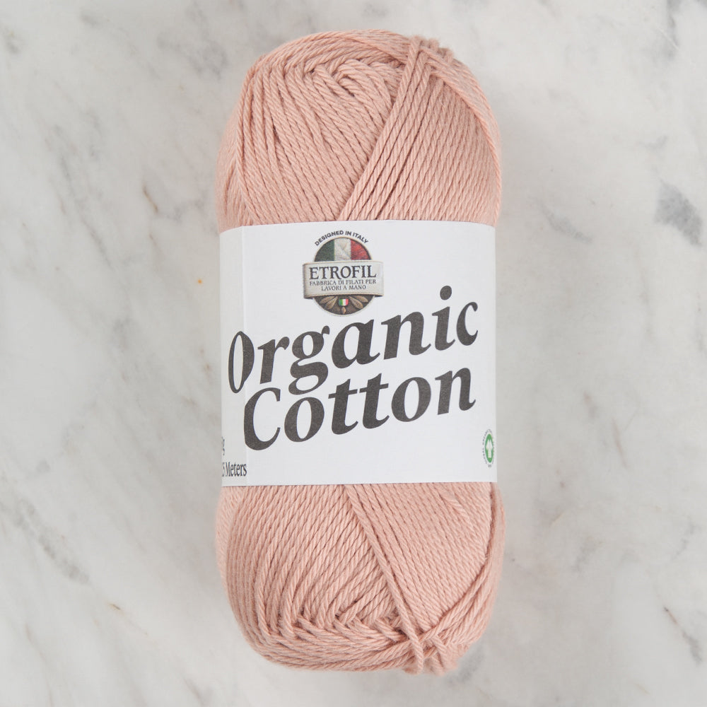 Etrofil Organic Cotton Hand Knitting Yarn - 73434 , Powder